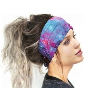 Galaxy Headband Face Mask